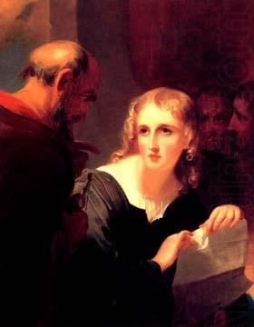 Thomas Sully Portia and Shylock china oil painting image